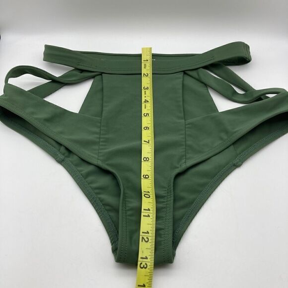 Bfyne Swim Bikini Bottom Size L Green Color - Picture 8 of 9